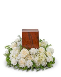 Angels Among Us Urn Surround from Eagledale Florist in Indianapolis, IN