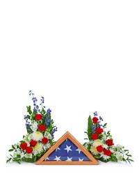 Final Salute Memorial Tribute from Eagledale Florist in Indianapolis, IN